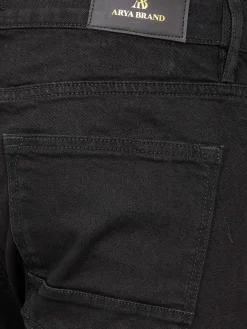 Advent Stretch Slim Fit Black Jeans