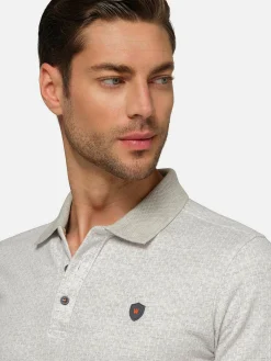 Aney Dynamic Texture Grey Polo