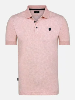 Aney Dynamic Texture Pink Polo
