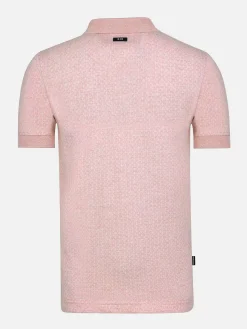 Aney Dynamic Texture Pink Polo