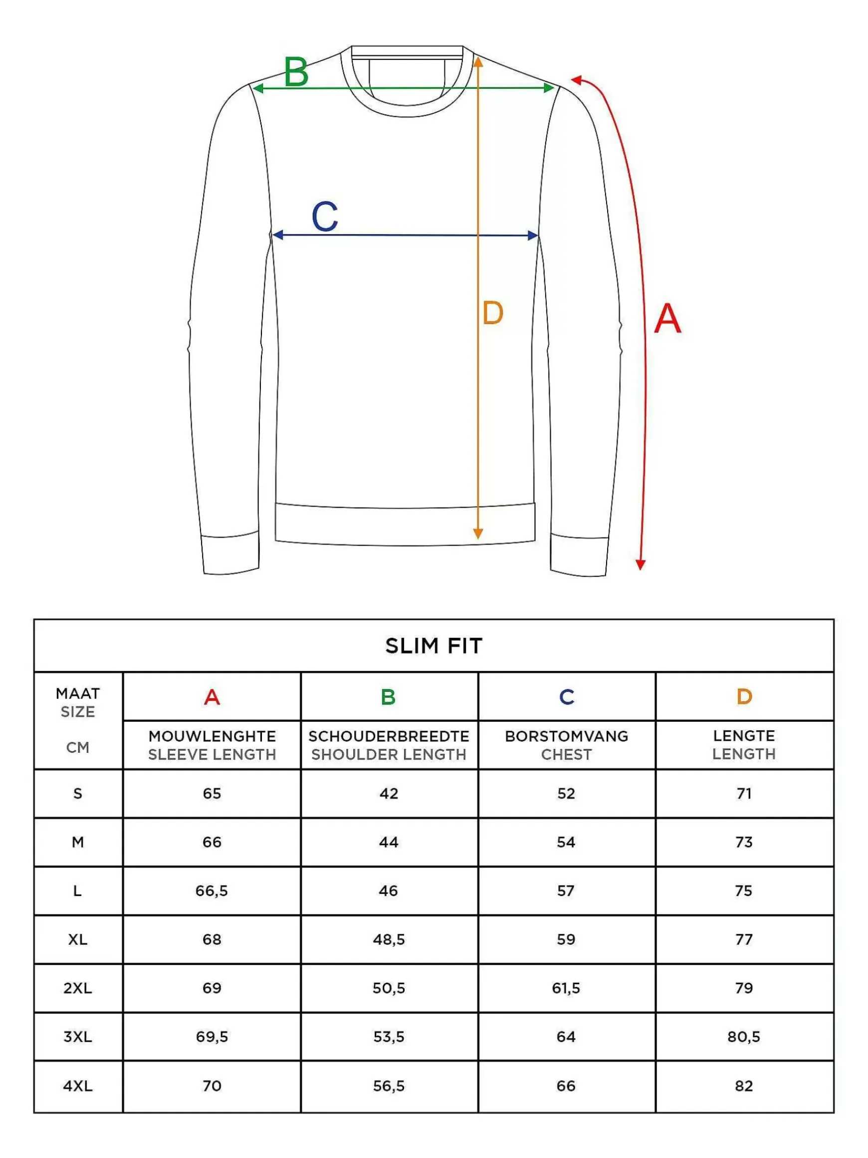 Anita Slim Fit Crew Neck Off-White Sweater