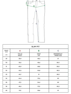 Aramis Comfort Slim Fit Indigo Jeans