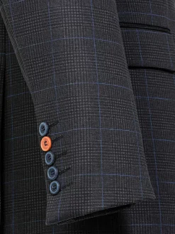 Archer Checkered Indigo Navy Colbert