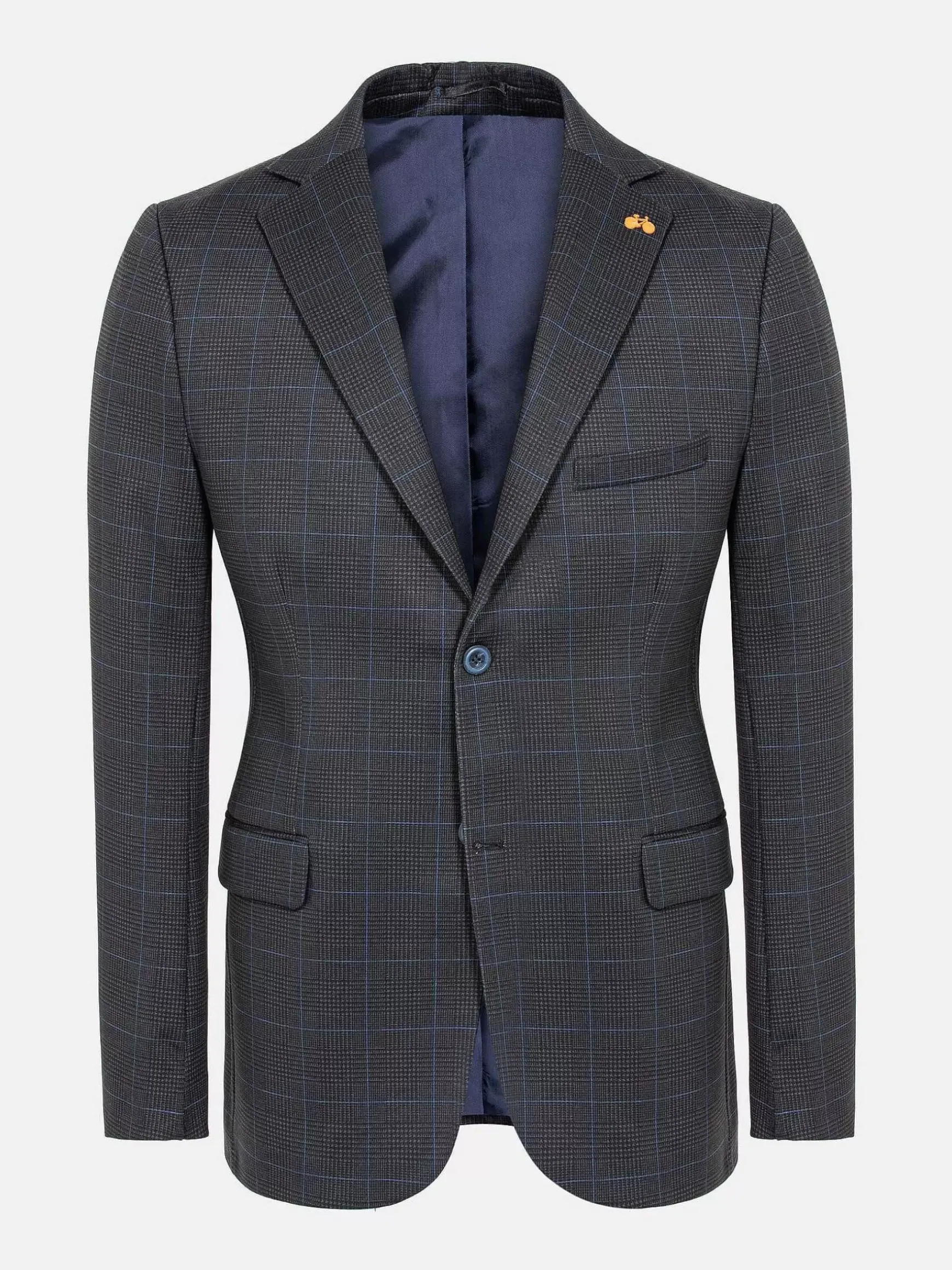Archer Checkered Indigo Navy Colbert