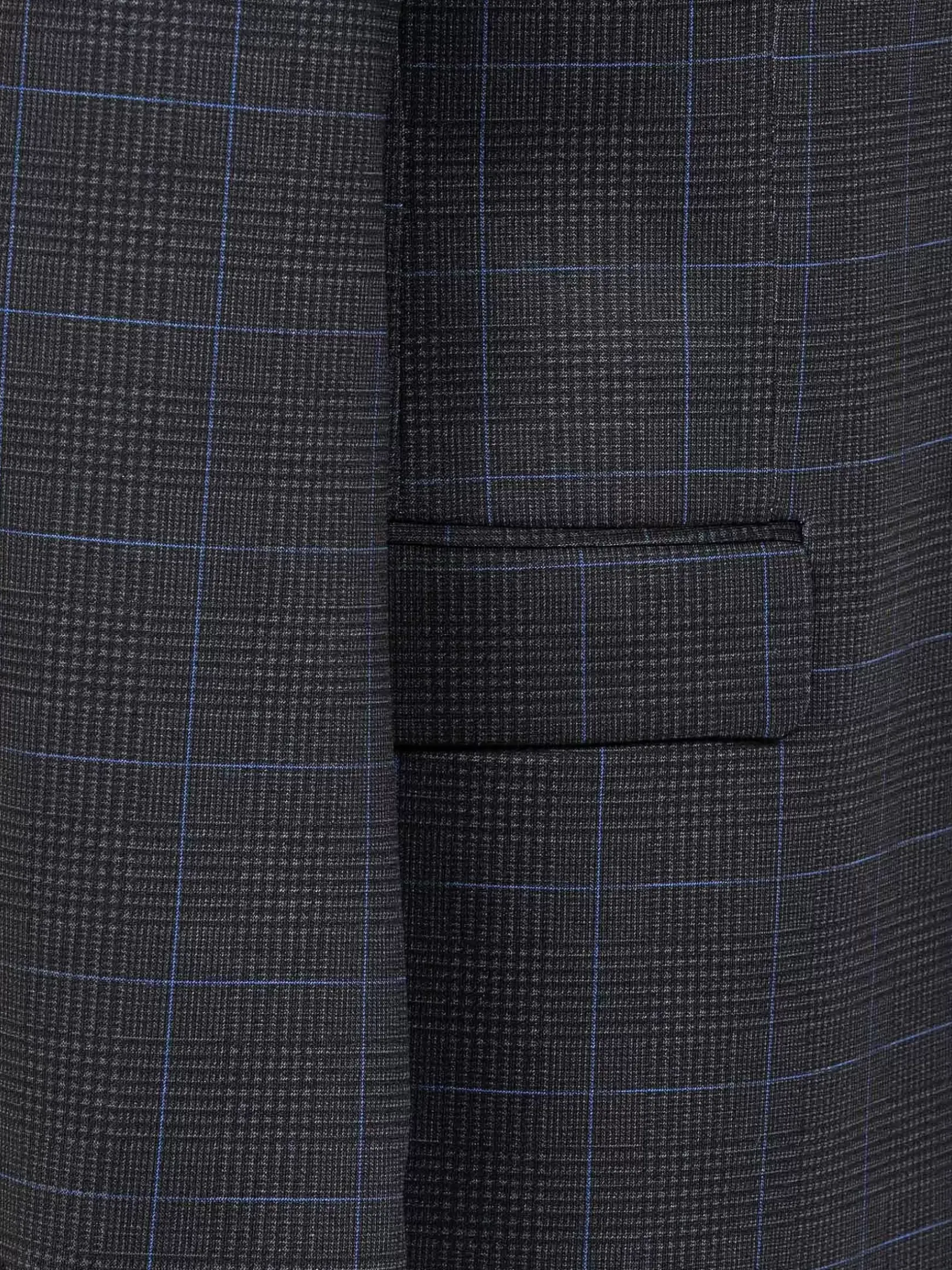 Archer Checkered Indigo Navy Colbert