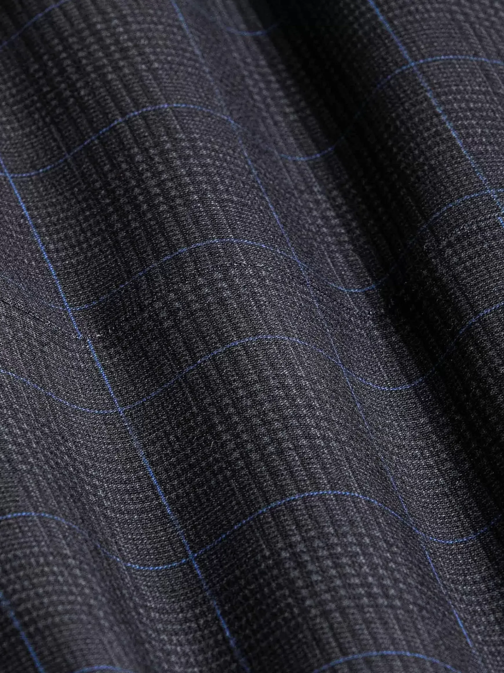 Archer Checkered Indigo Navy Colbert