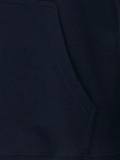 Arlo Stretched Navy Hoodie Shorts Set