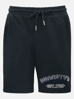 Arlo Stretched Navy Hoodie Shorts Set