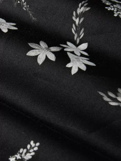 Astoria Floral Black Overhemd Lange Mouw