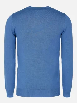 Athens V-Neck Royal Blue Sweater