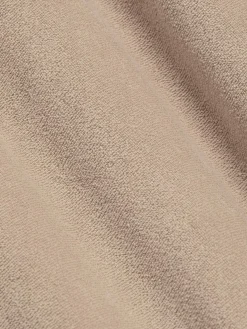 Avery Full Zipped Beige Hoodie Shorts Set