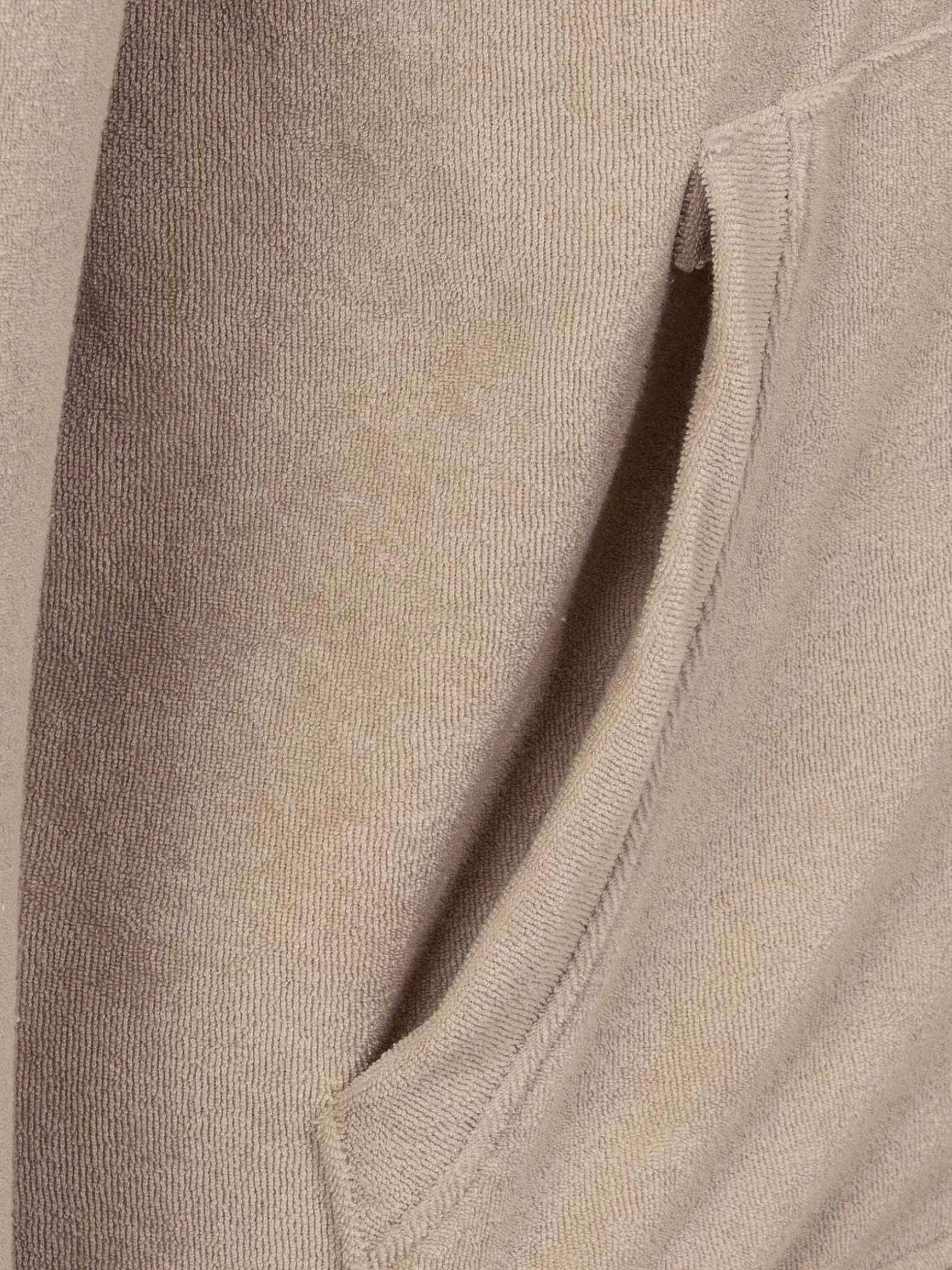 Avery Full Zipped Beige Hoodie Shorts Set