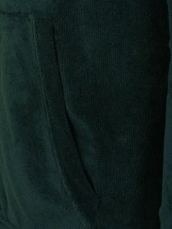 Avery Full Zipped Green Hoodie Shorts Set