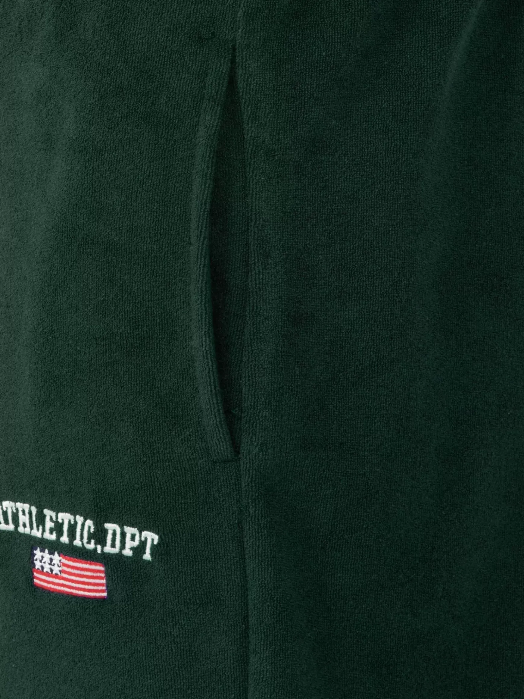 Avery Full Zipped Green Hoodie Shorts Set