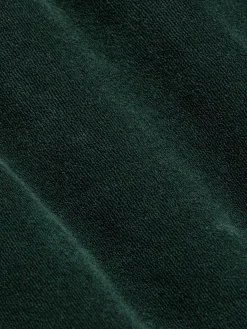 Avery Full Zipped Green Hoodie Shorts Set