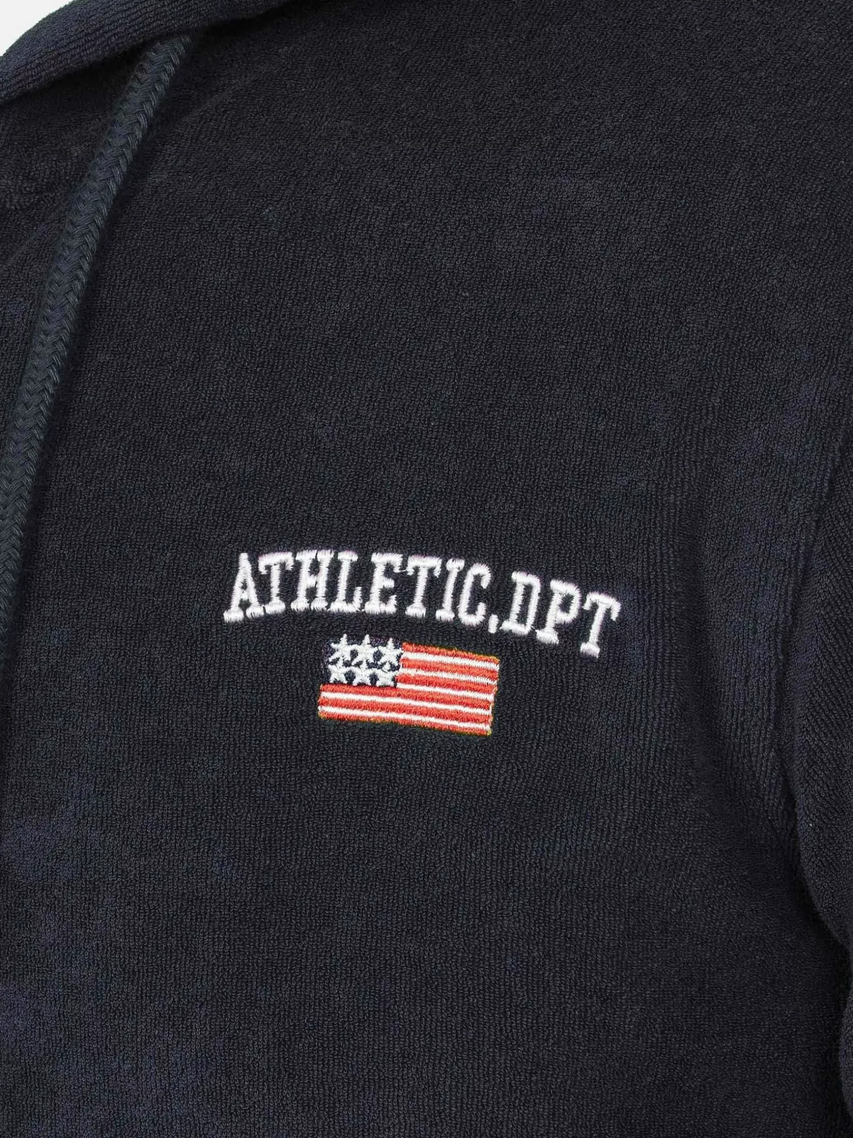 Avery Stretched Navy Hoodie Shorts Set