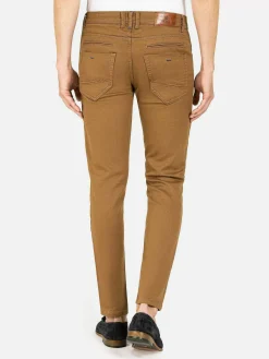 Barukh Slim Fit Beige Jeans