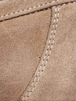 Beige Suede Loafer Schoenen