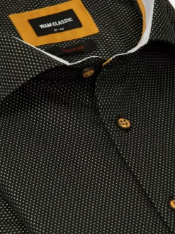 Bentley Regular Fit Black Overhemd