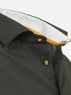 Bentley Regular Fit Black Overhemd