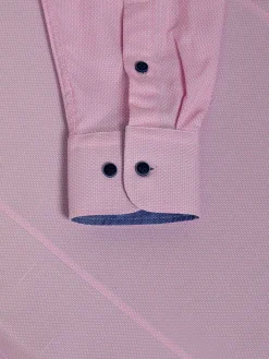 Bentley Regular Fit Pink Overhemd