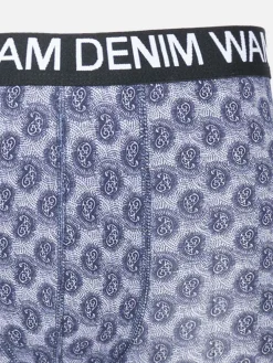 Boxer 73006 Mabou Grey Dark Red