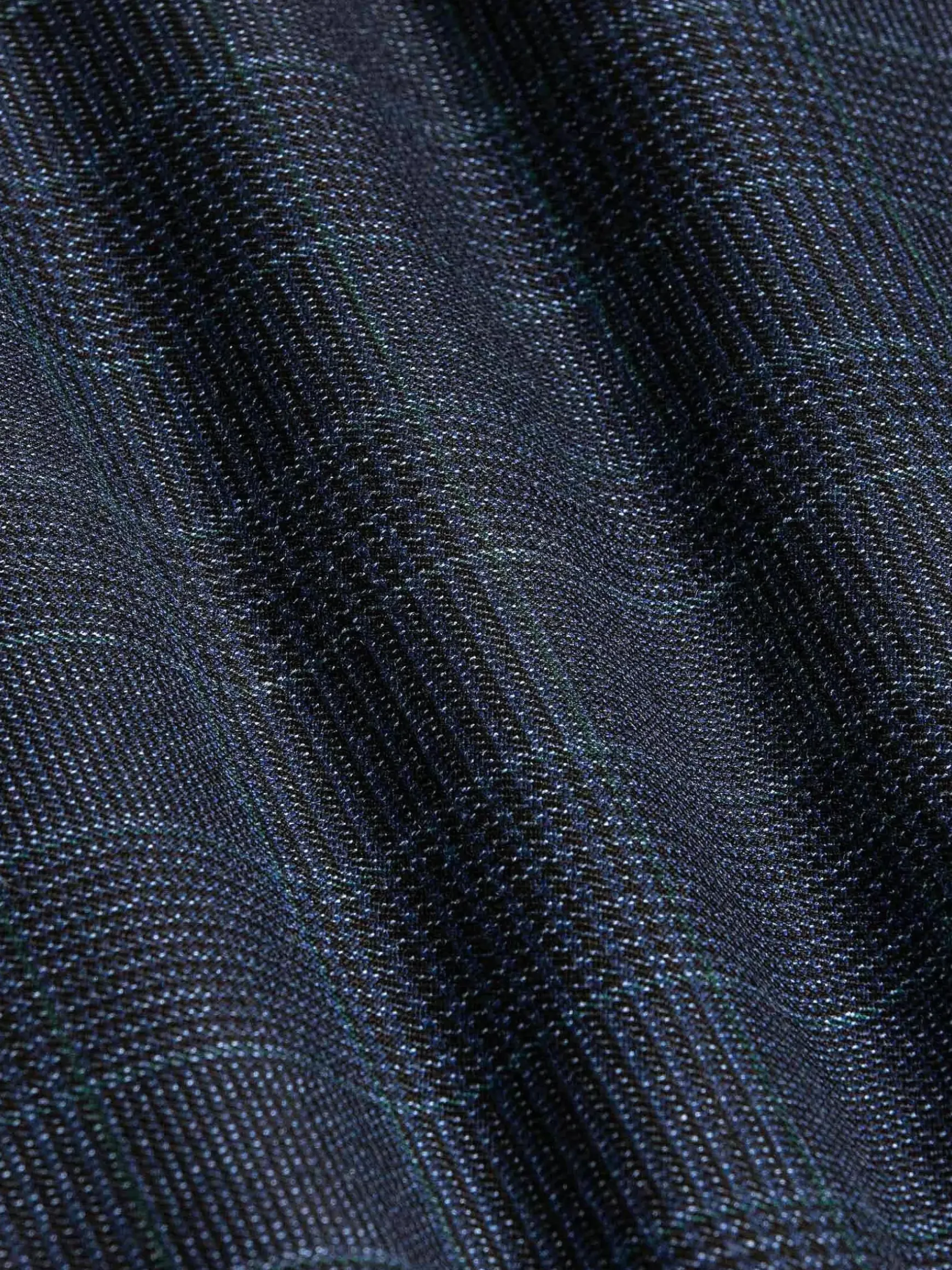 Branco Micro Patterned Navy Blazer