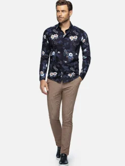 Brasilia Slit Pocket Dark Beige Chino