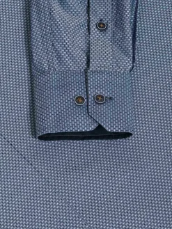 Braxton Regular Fit Light Navy Overhemd