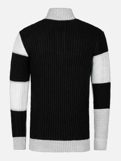 Cambridge Pattern Black White Truien