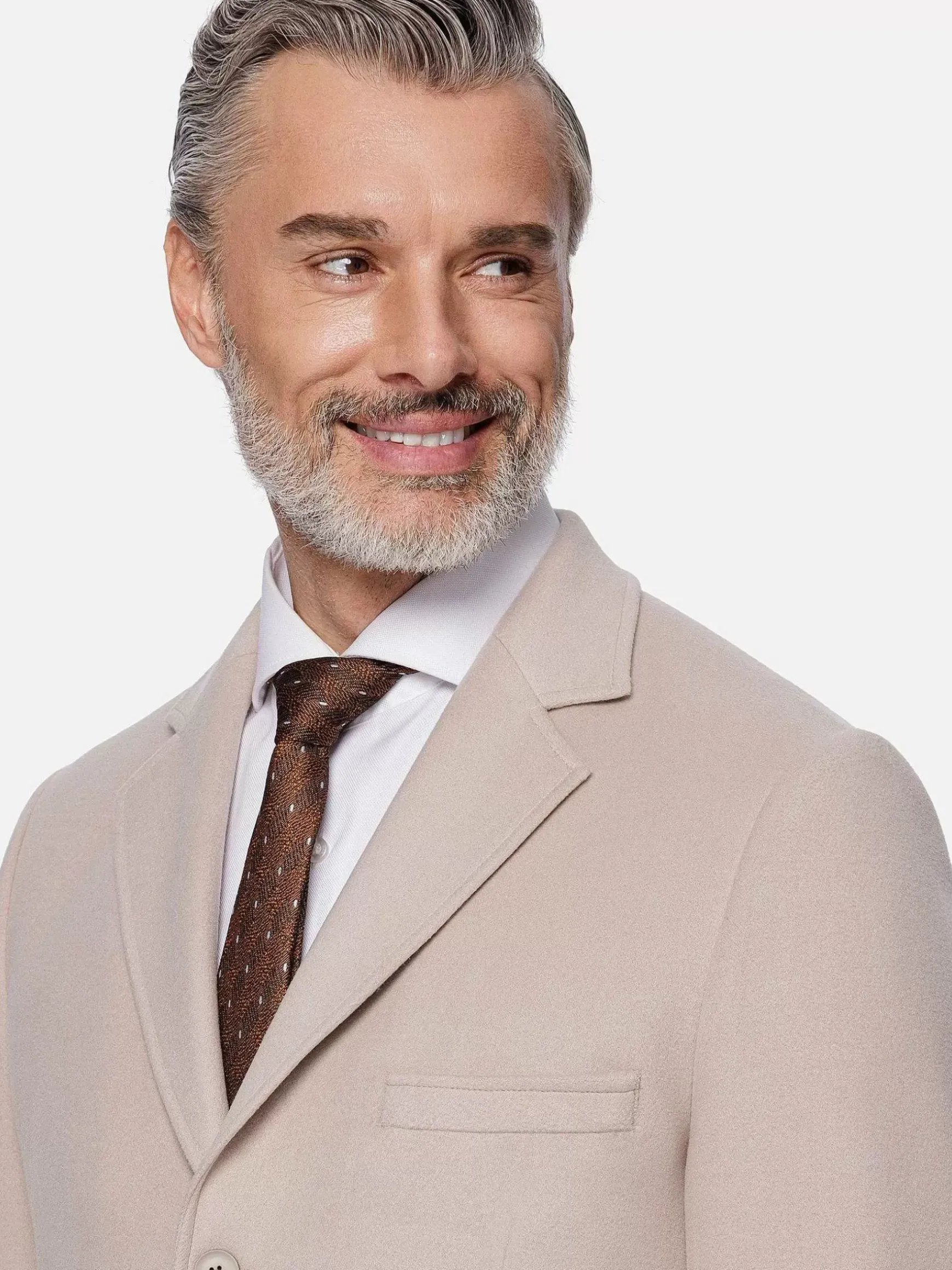 Camelot Slide Pocket Beige Mantelassen