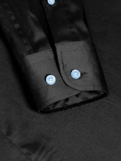 Catalina Anthracite Solid Overhemd Lange Mouw