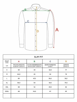 Catalina Anthracite Solid Overhemd Lange Mouw