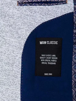 Catania Modern Fit White Navy Colbert