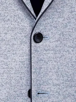 Catania Modern Fit White Navy Colbert