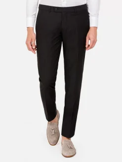 Comfort Slim Fit Black Pantalon