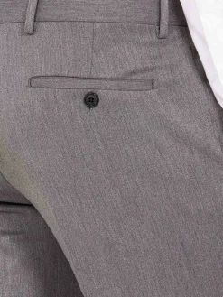 Comfort Slim Fit Grey Pantalon