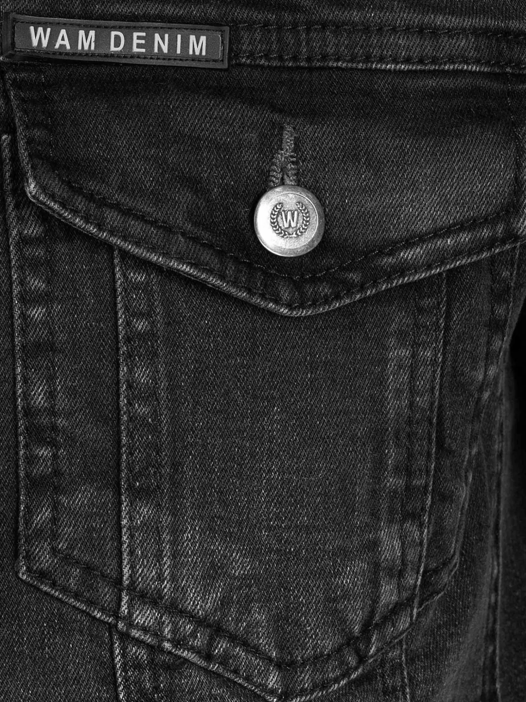 Echten Slim Fit Hoodie Black Vesten