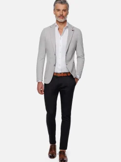 Engima Patch Pocket Slim Light Grey Colbert