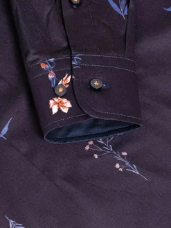 Equinox Floral Print Overhemd Lange Mouw