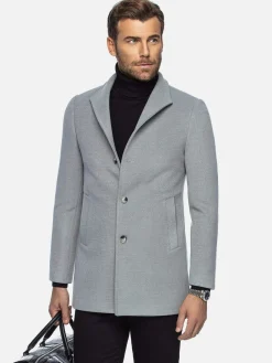 Franklin Three Button Casual Grey Mantelassen