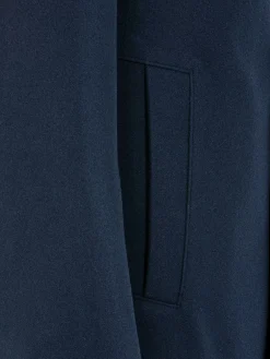 Franklin Widespread Notch Collar Dark Navy Manteljassen