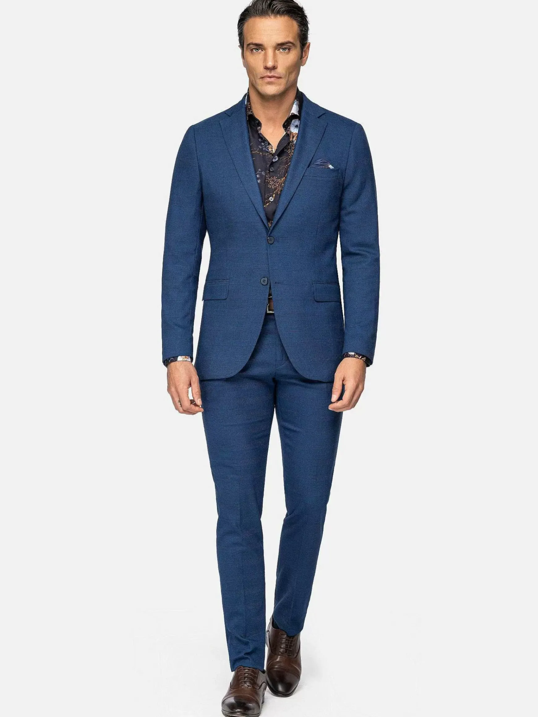 Gimont Single Breasted Navy Colbert