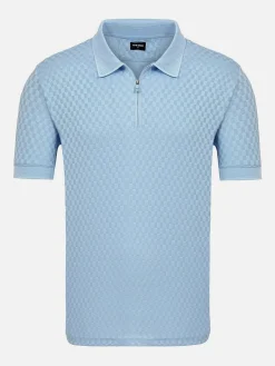 Gonzsles Blue Polo Shirt