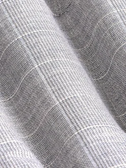 Ground Checkered Slim Fit Grey Colbert