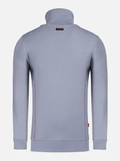 Hawaiian High Neck Grey Sweater