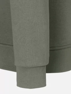 Hawaiian High Neck Khaki Sweater