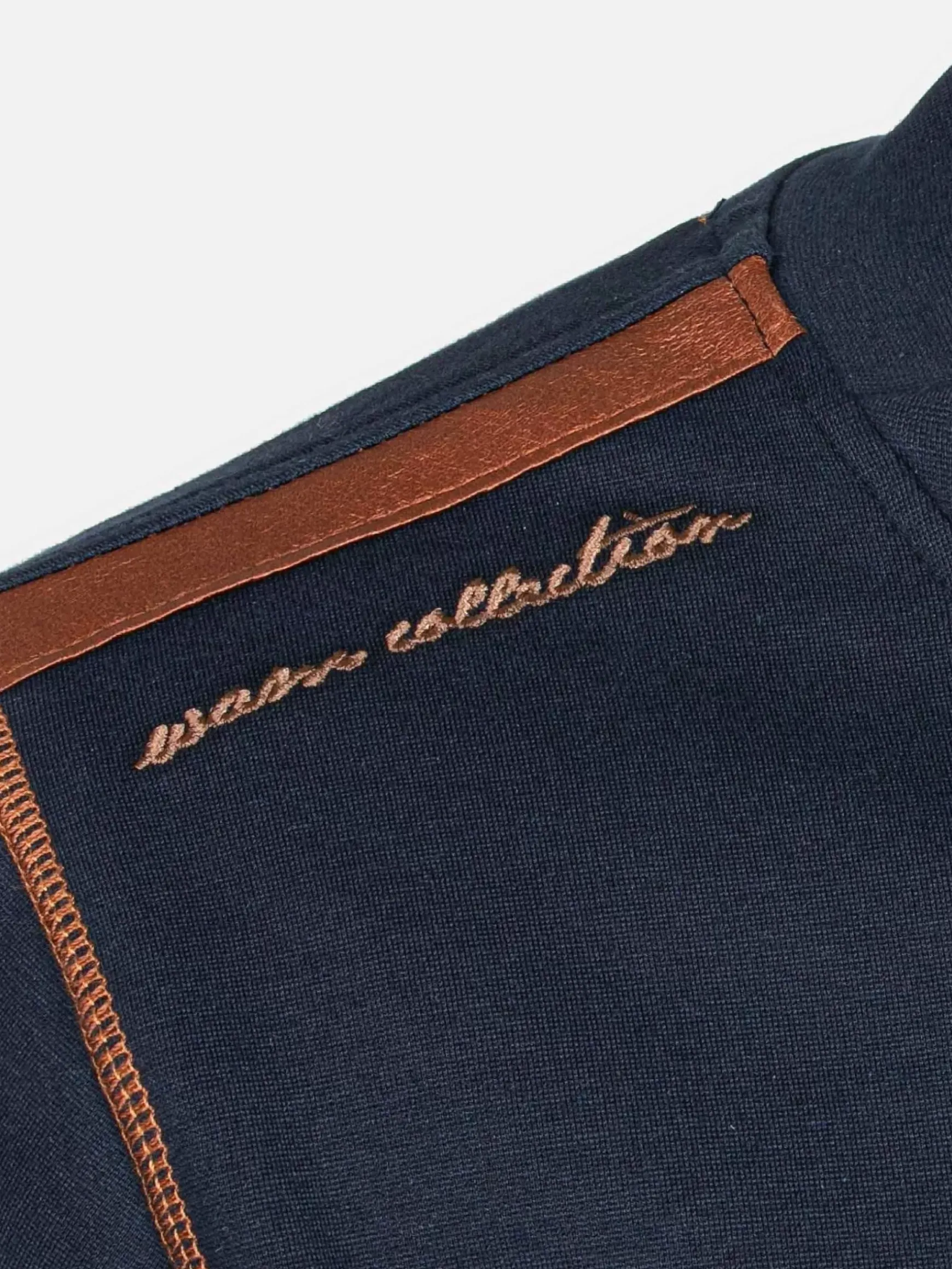 Horizon Turtleneck Navy Sweater