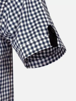 Hugo Tailored Fit Navy Overhemd