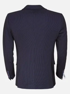 Italy Stretch Poly Light Indigo Colbert